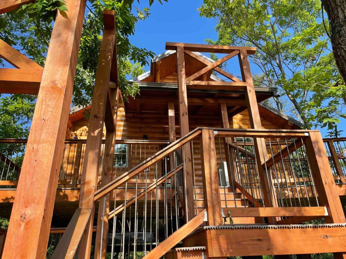 Cricket Hill Treehouse By Amish Country Lodging 米勒斯堡 外观 照片